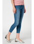 Only Blugi skinny cu talie inalta si aspect decolorat Blush Life - Pled.ro