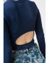 Only Bluza crop striata Normani - Pled.ro