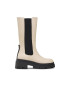 Only Botine dama 302909599 Piele ecologica Ecru - Pled.ro