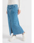 Only Fusta din denim cu slit frontal - Pled.ro