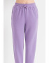 Only Pantaloni sport crop cu snur Scarlett - Pled.ro