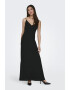 Only Rochie maxi evazata cu decolteu in V - Pled.ro