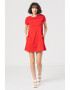 Only Rochie mini de bumbac organic cu croiala in A May - Pled.ro