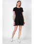 Only Rochie mini de bumbac organic cu croiala in A May - Pled.ro