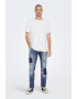 Only & Sons Blugi slim fit cu detalii cu aspect deteriorat - Pled.ro