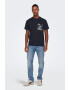 Only & Sons Tricou cu decolteu la baza gatului - Pled.ro