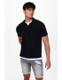 Only & Sons Tricou polo de bumbac cu buzunar pe piept - Pled.ro