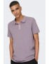 Only & Sons Tricou polo slim fit din material pique Travis - Pled.ro