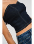 Only Top crop din denim - Pled.ro