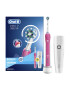 Oral-B Periuta de dinti electrica Pro 2 2500P 40000 pulsatii/min 8800 oscilatii/min Curatare 3D 2 Programe 1 capat Trusa de calatorie Roz - Pled.ro