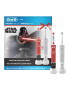 Oral-B Set Family Periuta de dinti electrica copii + adult Oral B Vitality D100 Star Wars+ Vitality D100 Sensi Ultra Thin 2 capete - Pled.ro