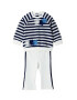 Original Marines Set de bluza sport si pantaloni evazati cu model in dungi - Pled.ro