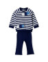 Original Marines Set de bluza sport si pantaloni evazati cu model in dungi - Pled.ro