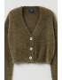 OVS Cardigan crop din material pufos - Pled.ro