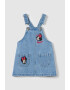 OVS Salopeta din denim cu broderie Minnie Mouse - Pled.ro