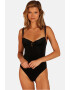 OW Intimates Body de catifea cu bretele ajustabile - Pled.ro