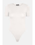 OW Intimates Body tanga din amestec de modal Rosa - Pled.ro