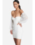 OW Intimates Rochie mini cu decolteu pe umeri Sandra - Pled.ro