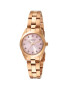 OXETTE Ceas placat cu aur rose de 18K - Pled.ro