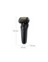 Panasonic Aparat de ras 6 lame "Japanese Blade Technology" Trimmer Senzor pentru barba 50min autonomie Li-Ion Wet & Dry Cap Flexibil 22D Cutie de transport Negru - Pled.ro