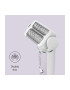 Panasonic Epilator Wet & Dry Cordless 2discuri & 60 pensete Senzor presiune Discuri duble Cap flexibil si pivotant la 90° 3 viteze Alb/Mov - Pled.ro