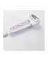 Panasonic Epilator Wet & Dry Cordless 2discuri & 60 pensete Senzor presiune Discuri duble Cap flexibil si pivotant la 90° 3 viteze Alb/Mov - Pled.ro