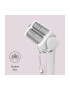 Panasonic Epilator Wet & Dry Cordless 2discuri & 60 pensete Senzor presiune Discuri duble Cap flexibil si pivotant la 90° 3 viteze Alb/Roz - Pled.ro