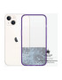 PanzerGlass Husa de protectie pentru Apple iPhone 13 Transparenta / Rama Mov - Pled.ro