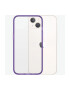 PanzerGlass Husa de protectie pentru Apple iPhone 13 Transparenta / Rama Mov - Pled.ro