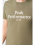 Peak Performance Tricou de bumbac organic cu imprimeu logo pe piept - Pled.ro