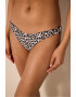 Penti Slip brazilian cu animal print - Pled.ro