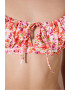 Penti Sutien de baie cu model floral si decupaj - Pled.ro