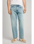 Pepe Jeans London Blugi cu croiala dreapta si aspect decolorat - Pled.ro