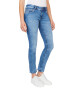 Pepe Jeans London Blugi cu talie medie si aspect decolorat - Pled.ro