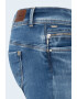 Pepe Jeans London Blugi cu talie medie si aspect decolorat - Pled.ro