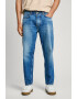 Pepe Jeans London Blugi cu talie medie si aspect decolorat - Pled.ro