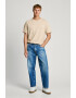 Pepe Jeans London Blugi cu talie medie si aspect decolorat - Pled.ro