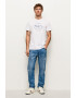 Pepe Jeans London Blugi relaxed fit cu detalii cu aspect deteriorat Easton - Pled.ro