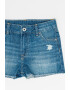 Pepe Jeans London Blugi scurti cu talie inalta Patty - Pled.ro