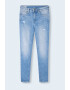 Pepe Jeans London Blugi skinny cu aspect decolorat - Pled.ro