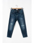 Pepe Jeans London Blugi skinny cu aspect deteriorat - Pled.ro