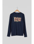 Pepe Jeans London Bluza din jerseu cu imprimeu steag UK - Pled.ro