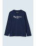 Pepe Jeans London Bluza cu imprimeu logo New Herman - Pled.ro