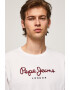 Pepe Jeans London Bluza de bumbac cu imprimeu logo - Pled.ro