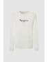 Pepe Jeans London Bluza de bumbac cu imprimeu logo - Pled.ro