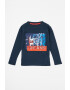 Pepe Jeans London Bluza de bumbac cu imprimeu logo Claus - Pled.ro