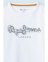 Pepe Jeans London Bluza de bumbac cu logo - Pled.ro