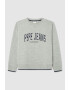 Pepe Jeans London Bluza de trening cu imprimeu logo - Pled.ro