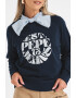 Pepe Jeans London Bluza de trening cu imprimeu logo Elena - Pled.ro