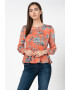 Pepe Jeans London Bluza din viscoza cu imprimeu floral - Pled.ro